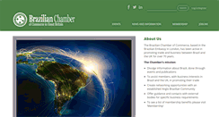 Desktop Screenshot of brazilianchamber.org.uk