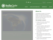 Tablet Screenshot of brazilianchamber.org.uk